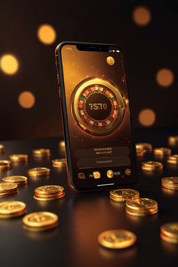 Smartphone mit Glorion Casino App